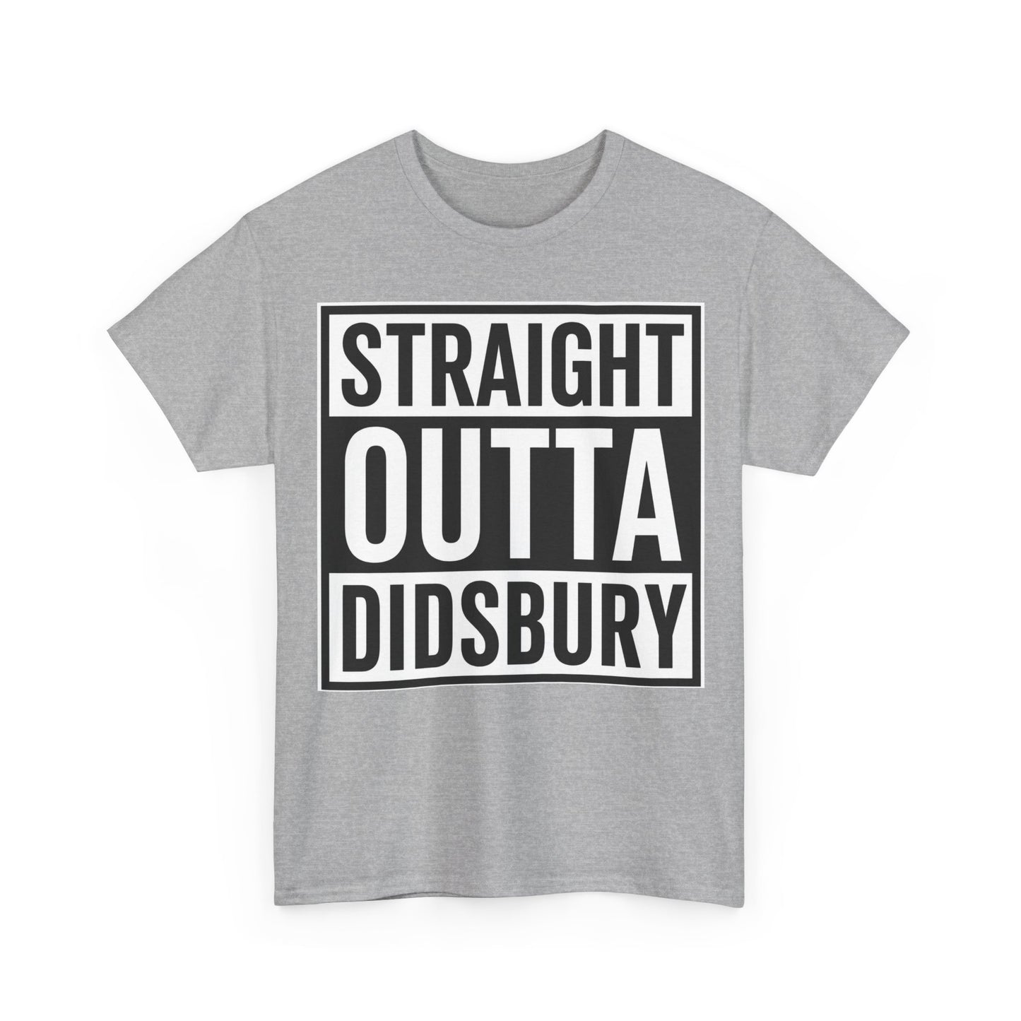 Straight Outta Didsbury T‑Shirt — Graphic City Pride Tee