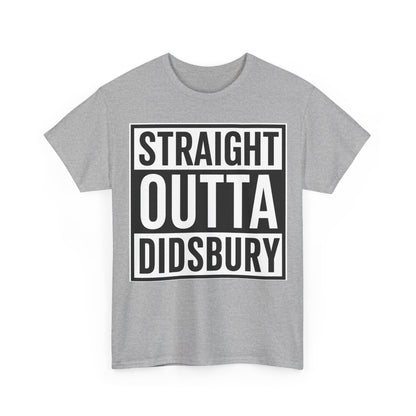 Straight Outta Didsbury T‑Shirt — Graphic City Pride Tee