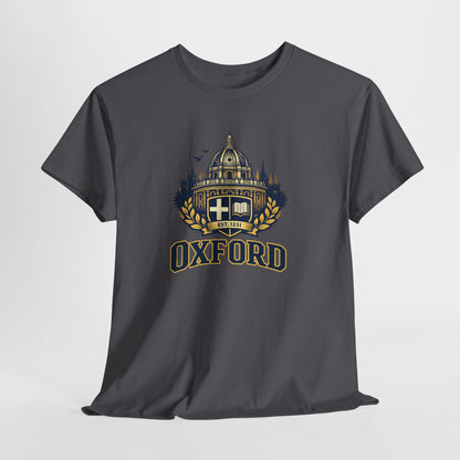 Oxford Crest T-Shirt — Vintage University Graphic Tee