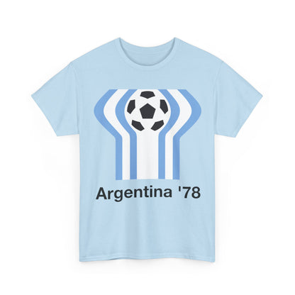 Argentina '78 Soccer T-Shirt — Retro World Cup Football Tee