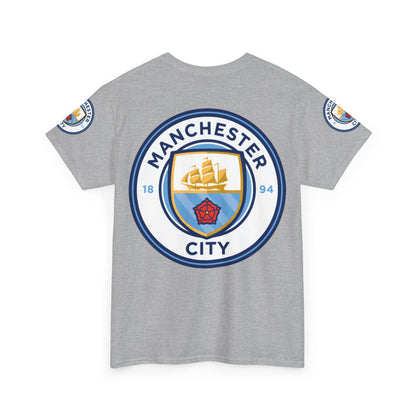 Manchester City Crest T-Shirt — Football Club Logo Tee