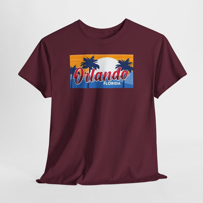 Orlando Florida Retro Sunset T-Shirt