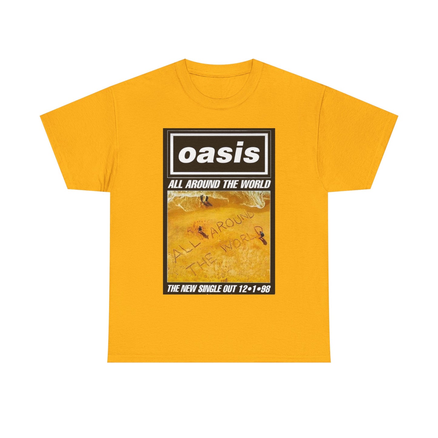 Oasis "All Around the World" Band Tee