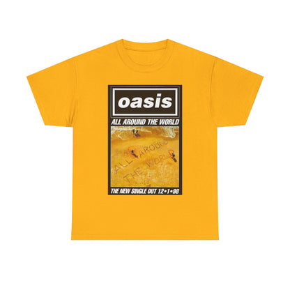 Oasis "All Around the World" Band Tee