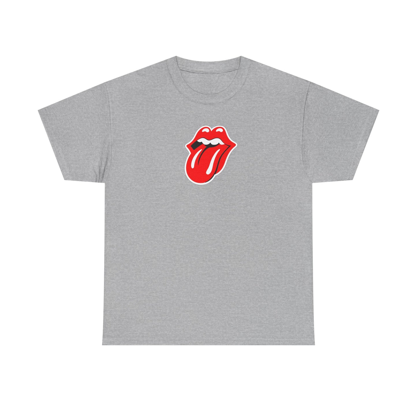 Rock Retro Red Tongue and Lips Graphic Tee