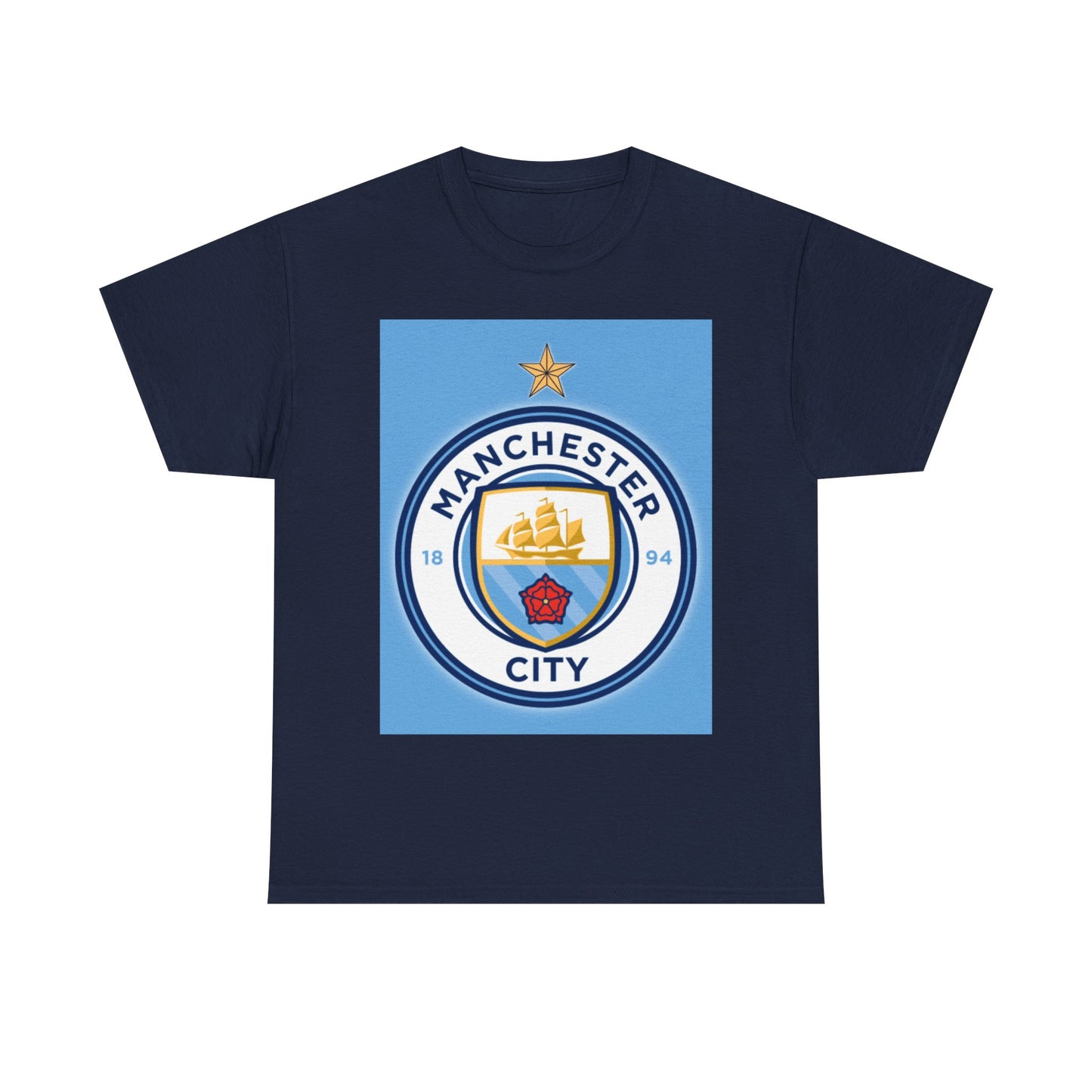Manchester City Logo T-Shirt – Football Fan Tee