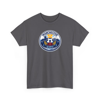 Manchester City Crest T-Shirt — Soccer Fan Tee