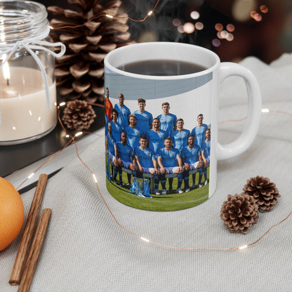 Manchester City Team Photo Coffee Mug — Custom Soccer Club Ceramic Mug (11oz & 15oz)