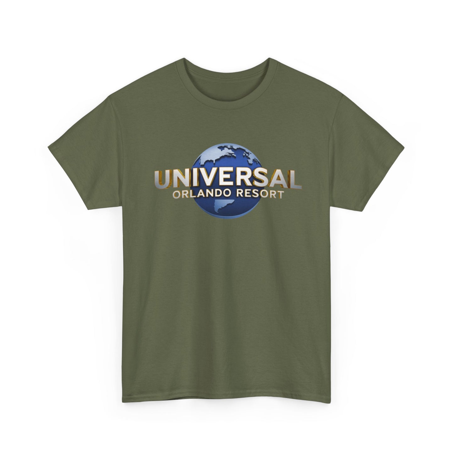 Universal Orlando Resort T‑Shirt — Retro Globe Logo Souvenir Tee