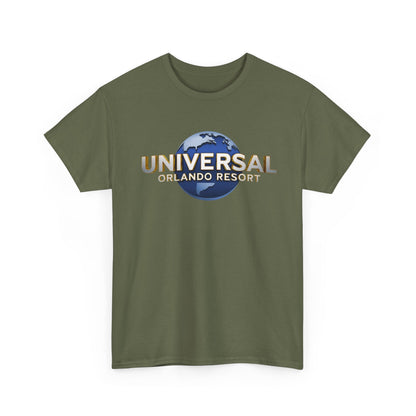 Universal Orlando Resort T‑Shirt — Retro Globe Logo Souvenir Tee