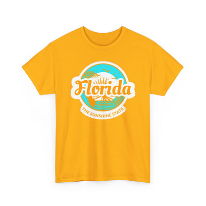 Florida Sunshine State T‑Shirt – Retro Beach Logo Tee
