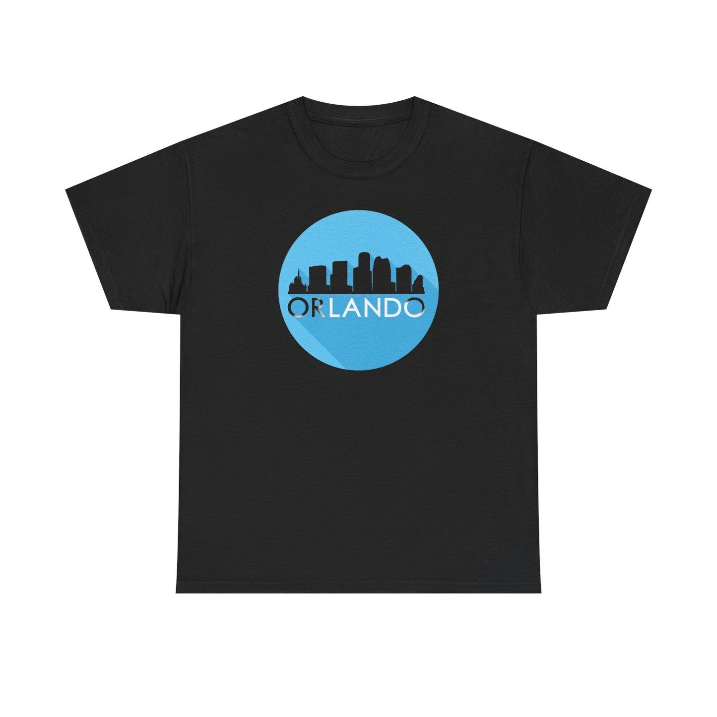 Orlando Skyline Tee — Blue Circle City Skyline T-Shirt