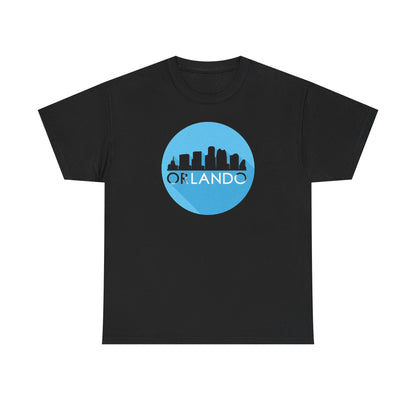 Orlando Skyline Tee — Blue Circle City Skyline T-Shirt