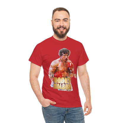 Boxing Rocky Balboa Graphic Tee – Retro Fighter Movie Shirt