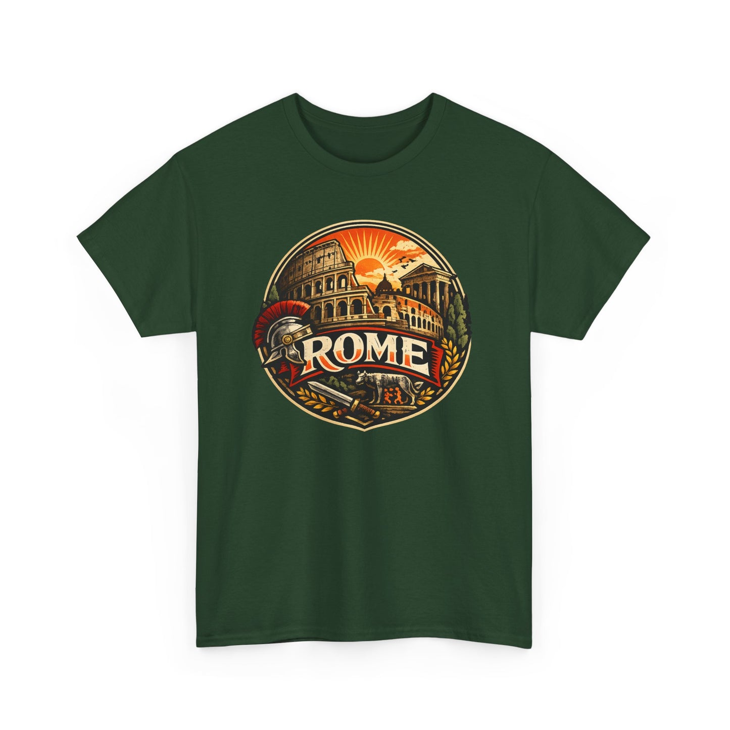 Rome Vintage Graphic Tee — Retro Italy Travel T-Shirt