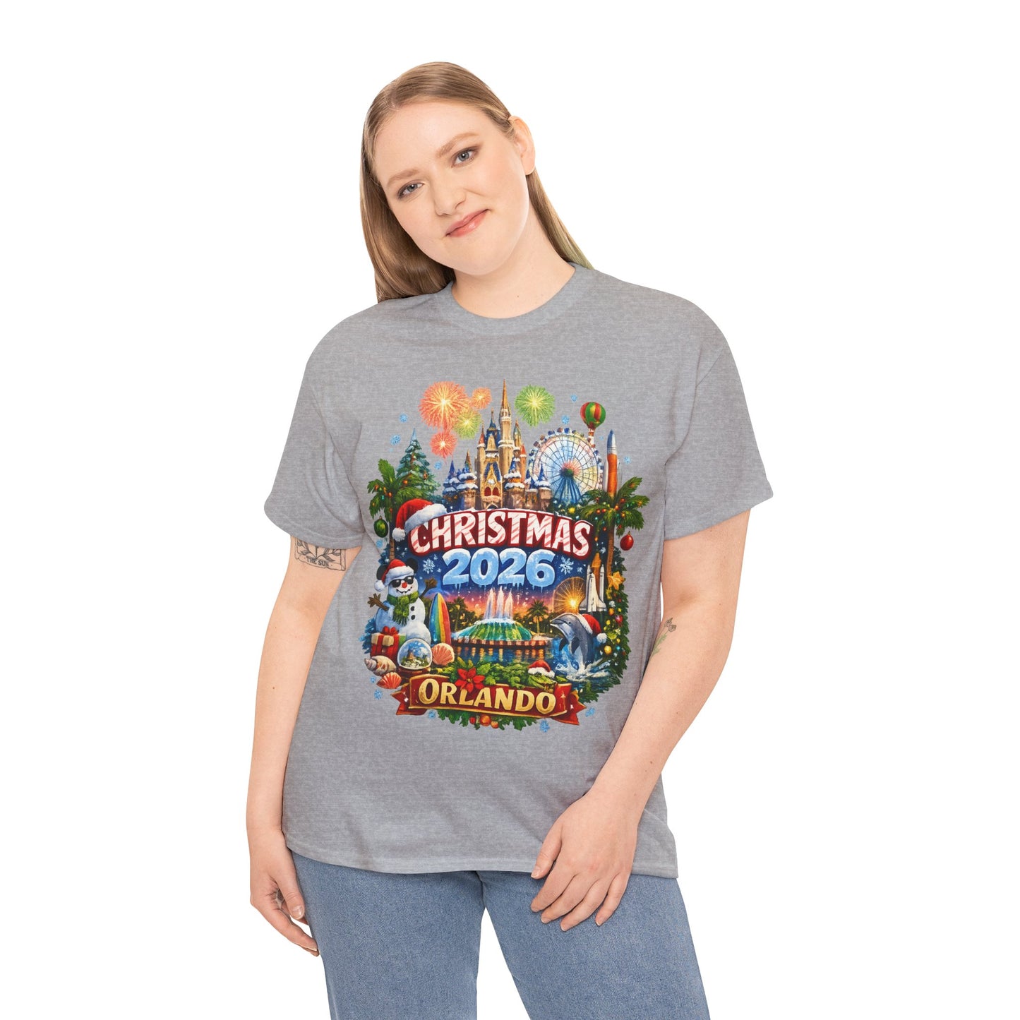 Christmas 2026 Orlando T-Shirt — Holiday Theme Park Souvenir Tee