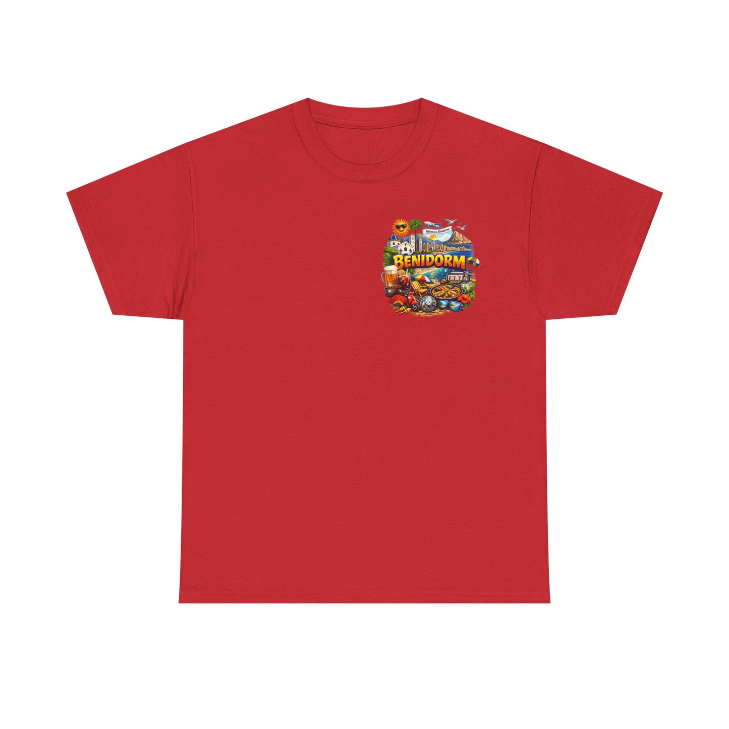 Benidorm Souvenir T‑Shirt — Spain Beach Holiday Graphic Tee