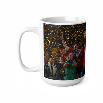 Spain 2026 World Cup Champions Photo Mug — Ceramic Coffee Cup (11oz & 15oz)