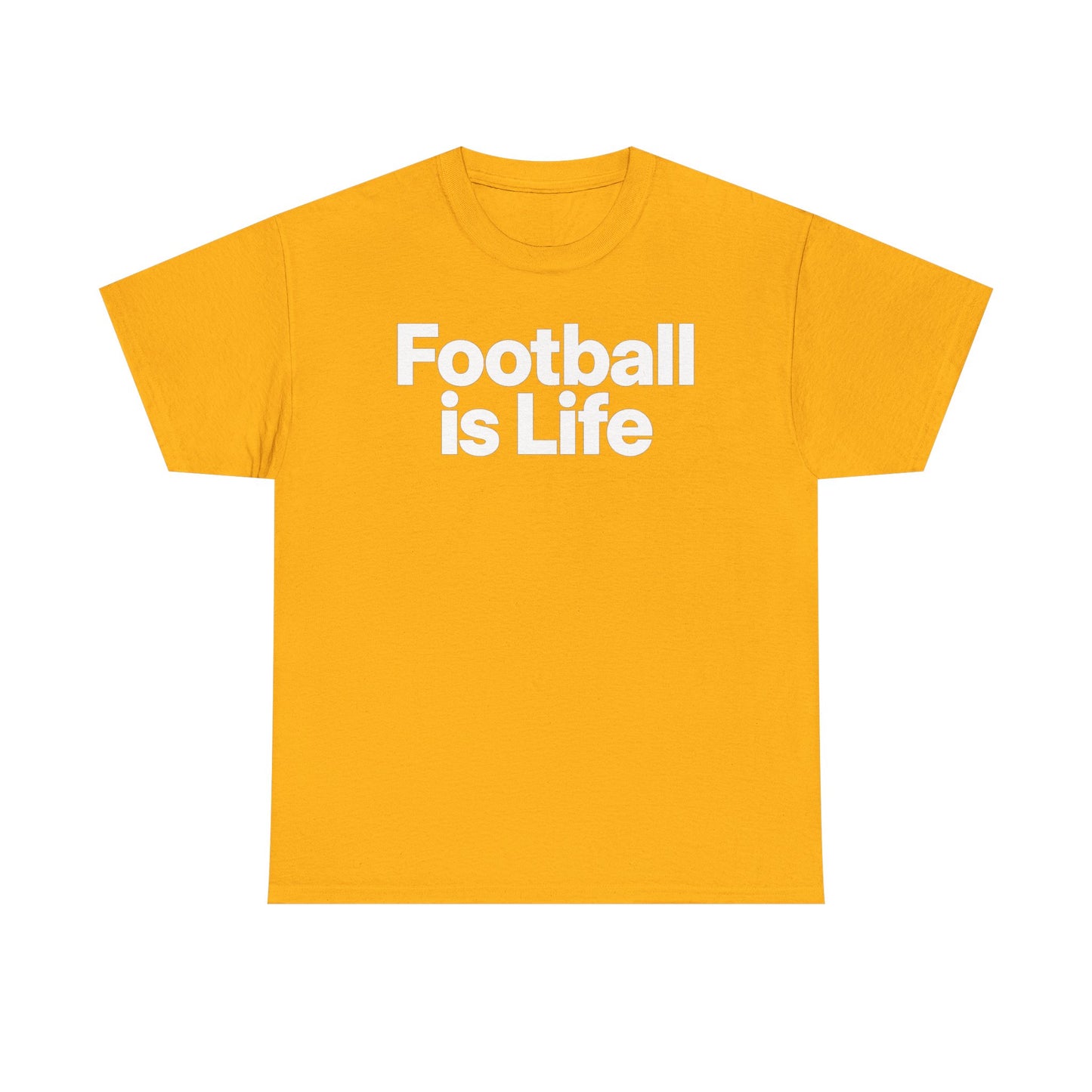 Football Is Life T-Shirt — Bold Graphic Tee for Fans & Players