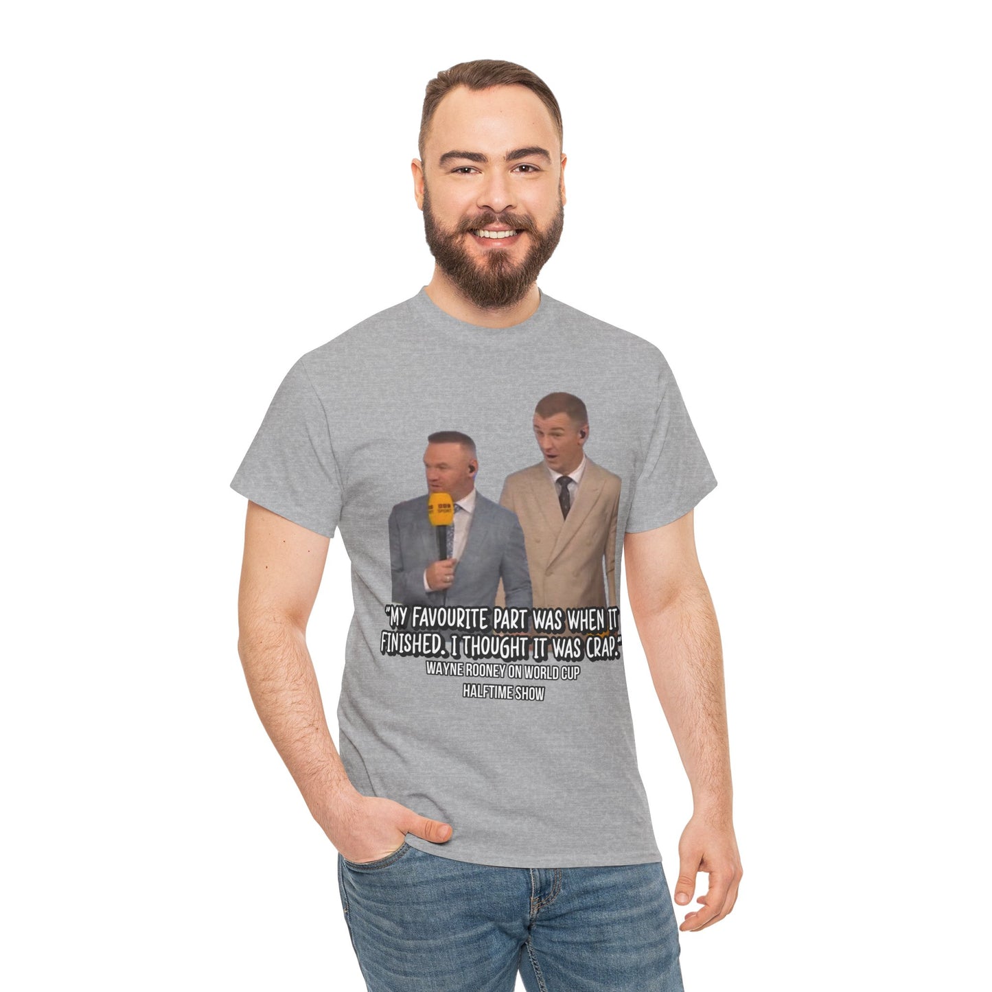Comedy Quote T-Shirt — "My Favourite Part Was When It Finished, I Thought It Was Crap"