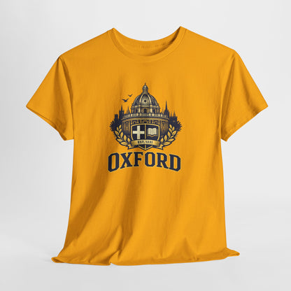 Oxford Crest T-Shirt — Vintage University Graphic Tee