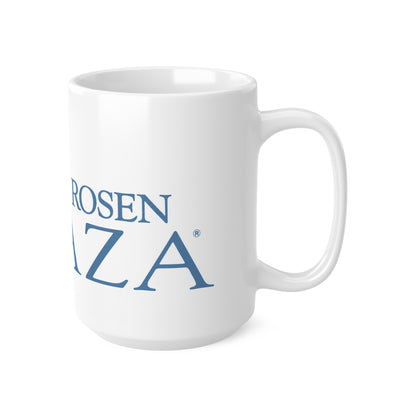 Rosen Plaza Orlando Ceramic Coffee Mug – Classic Blue 'Play' Logo Design (11oz & 15oz)