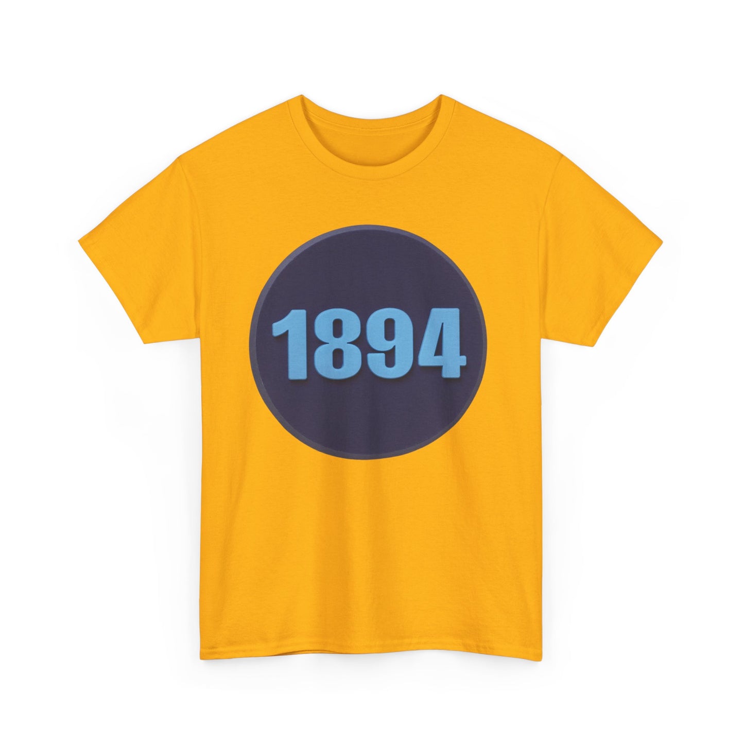 1894 Manchester City Circle Graphic Tee — Vintage Year Anniversary T-Shirt