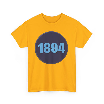 1894 Manchester City Circle Graphic Tee — Vintage Year Anniversary T-Shirt