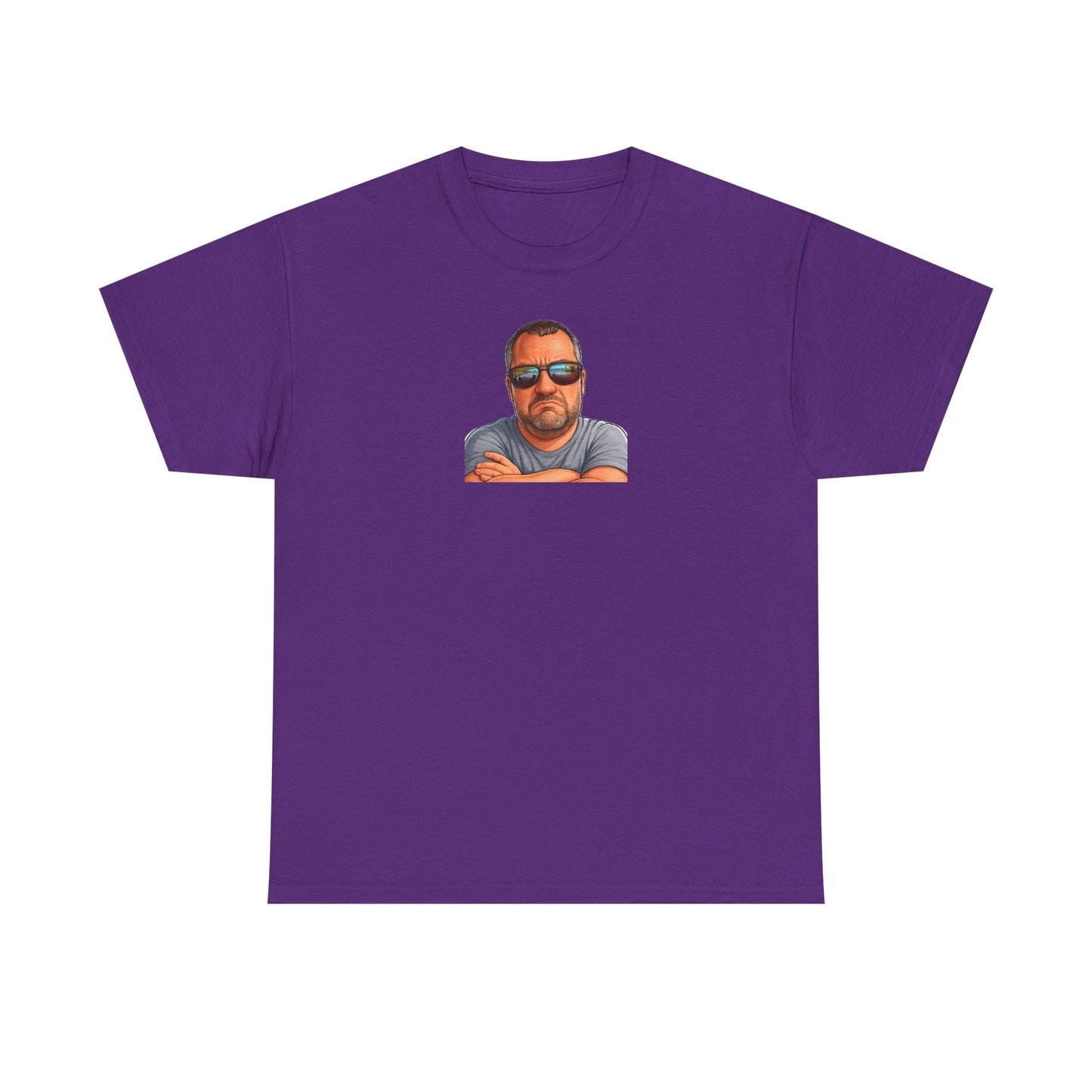Go Ahead Make My Day T-Shirt — Sunglasses Guy Graphic Tee