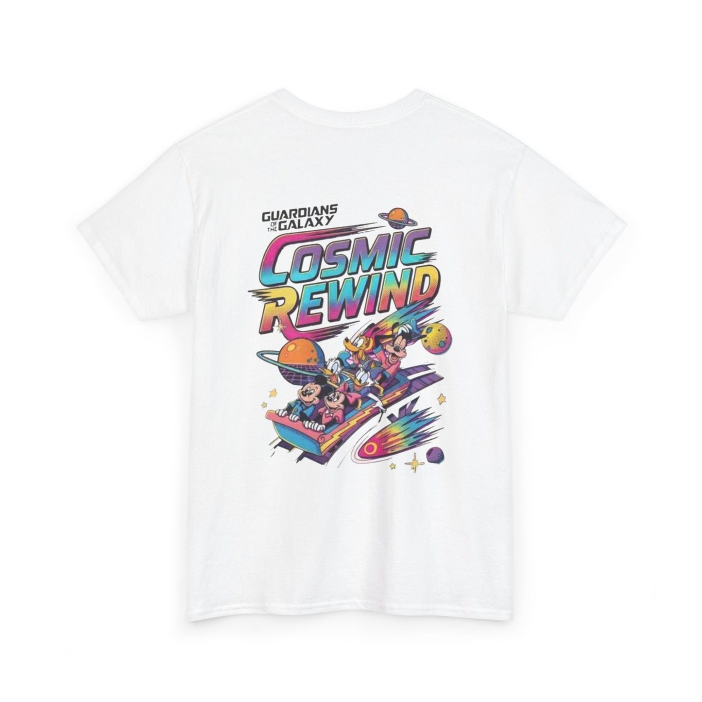 Graphic Tee - Cosmic Rewind Retro Space Ride