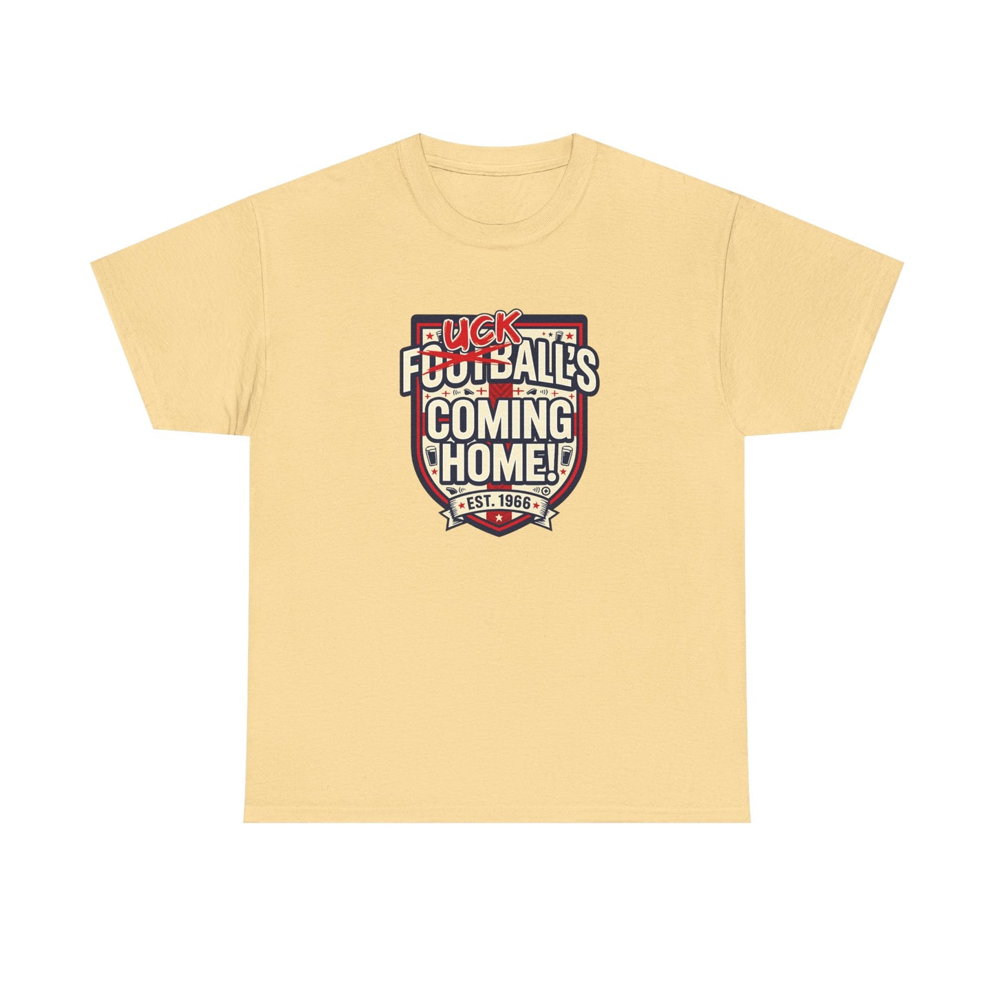 Provocative 'F*ck All's Football's Coming Home' Graphic Tee