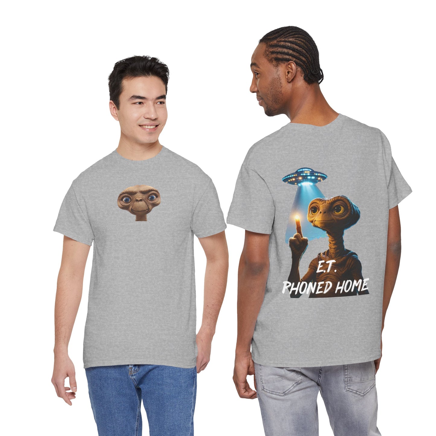 E.T. Phoned Home Tee — Retro Sci‑Fi Alien Graphic T-Shirt