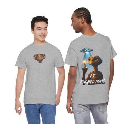E.T. Phoned Home Tee — Retro Sci‑Fi Alien Graphic T-Shirt