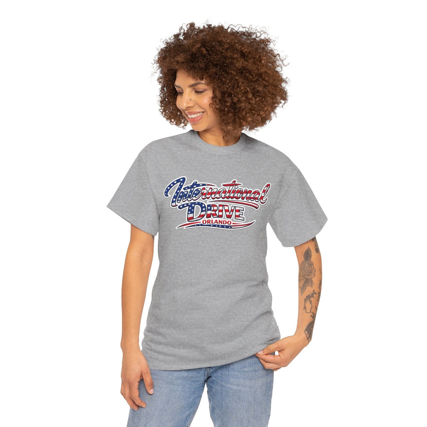 International Drive Orlando Unisex Heavy Cotton Tee