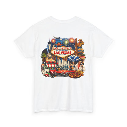 Las Vegas Vintage Collage T‑Shirt