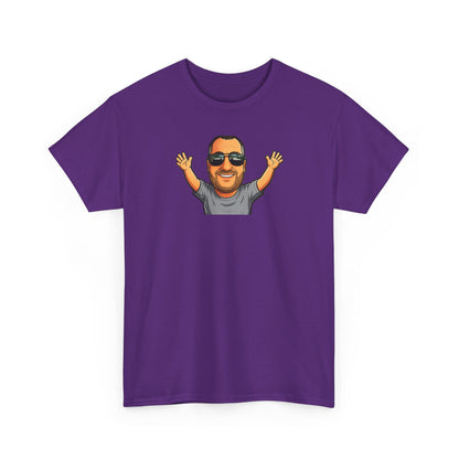 Graphic Tee — "I'll Be Back" Funny Portrait T‑Shirt