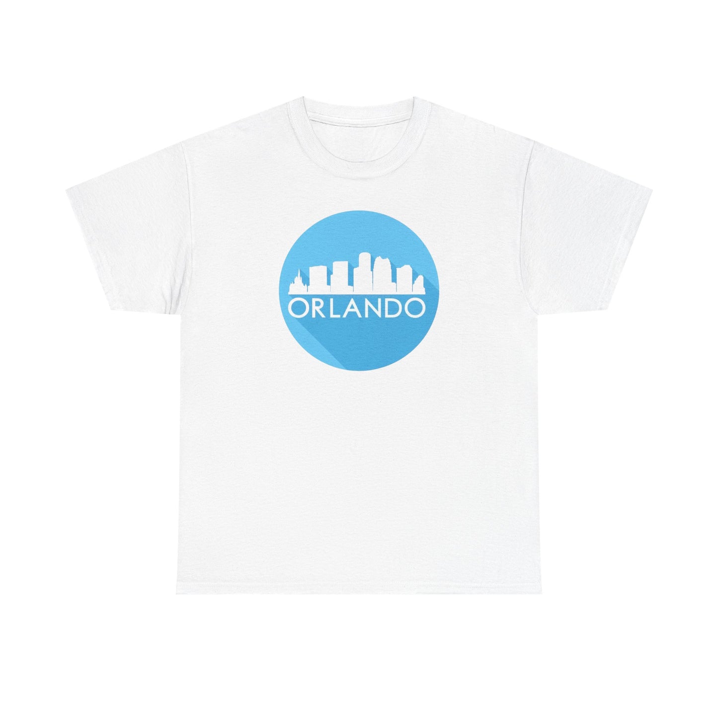 Orlando Skyline Tee — Blue Circle City Skyline T-Shirt