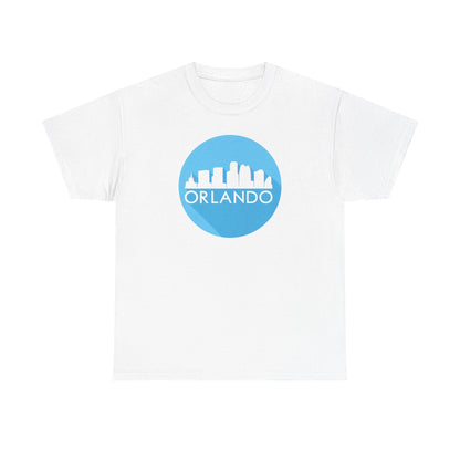 Orlando Skyline Tee — Blue Circle City Skyline T-Shirt