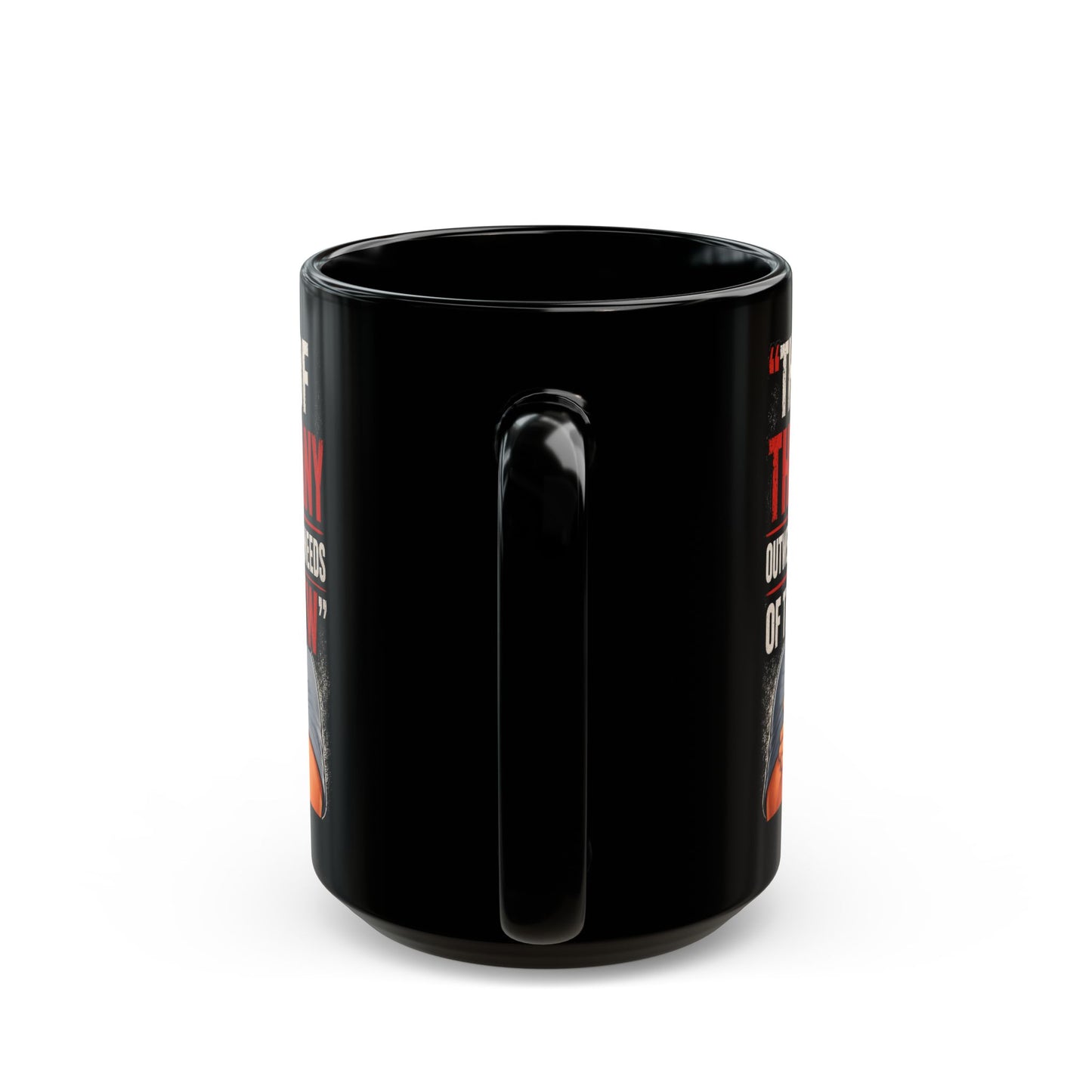 Mug - "The Needs of the Many Outweigh the Needs of the Few" Graphic Black Coffee Mug