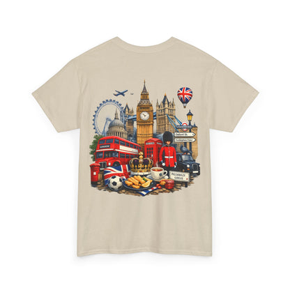 London Landmarks T‑Shirt — British Icons Collage Tee