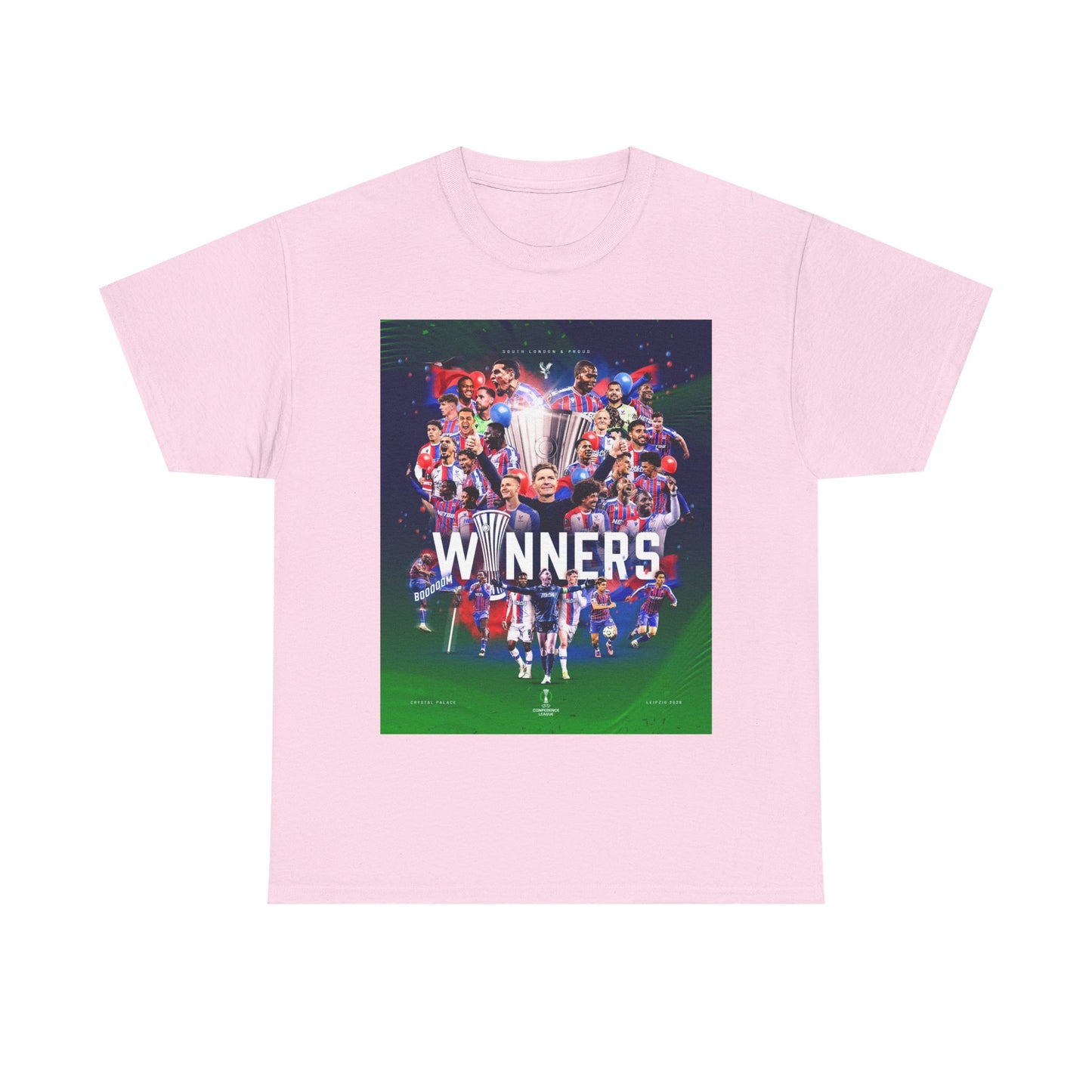 Crystal Palace UEFA Conference Winners Collage T‑Shirt