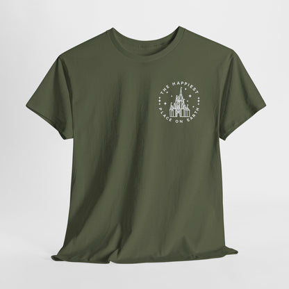 Castle Graphic Tee — "The Happiest Place on Earth" Theme Park T‑Shirt