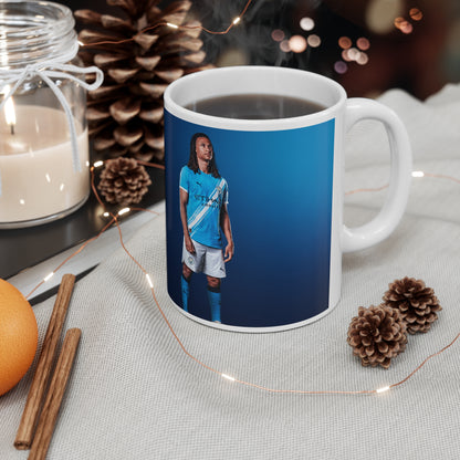 Nathan Aké Manchester City Thank You Ceramic Mug — 11oz & 15oz