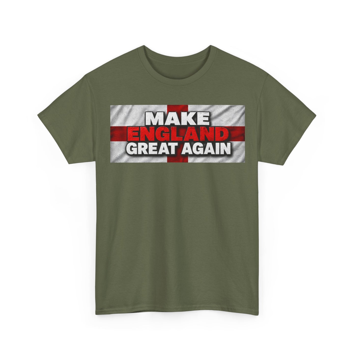 Make England Great Again T-Shirt — Patriotic England Flag Tee