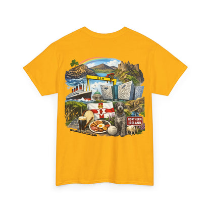 Northern Ireland Collage Tee — "Make Northern Ireland Great Again" Graphic T-Shirt