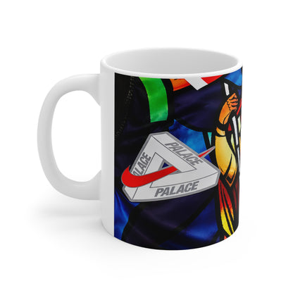 England St George Stained Glass Saint Ceramic Coffee Mug — 11oz & 15oz