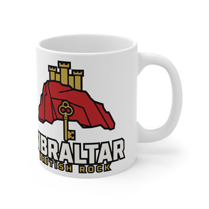 Gibraltar British Rock Ceramic Coffee Cups, 11oz, 15oz