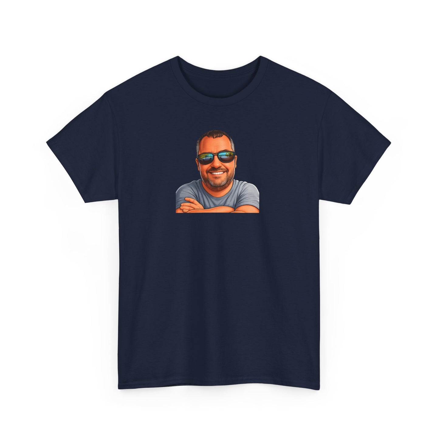 T-Shirt — "Mama Always Said Life Is Like A Box Of Chocolates" Graphic Tee (Funny Retro Portrait)