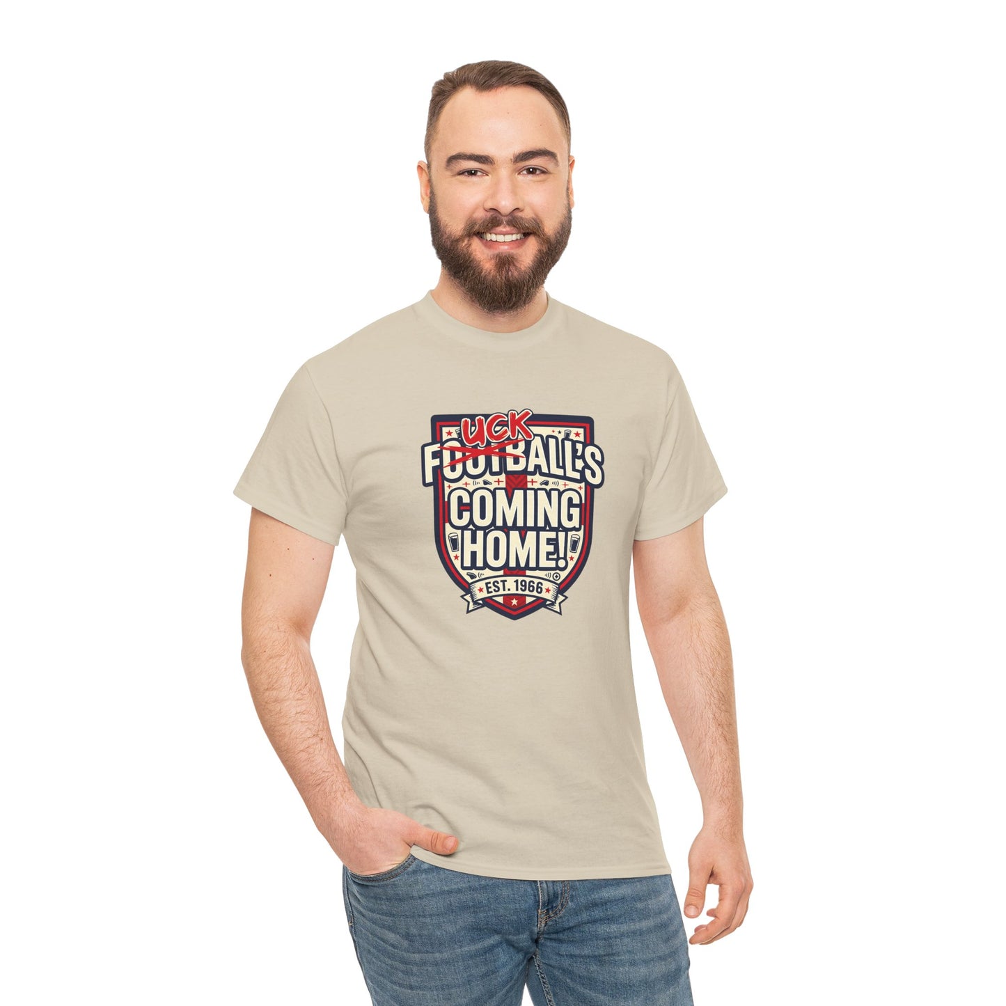 Provocative 'F*ck All's Football's Coming Home' Graphic Tee