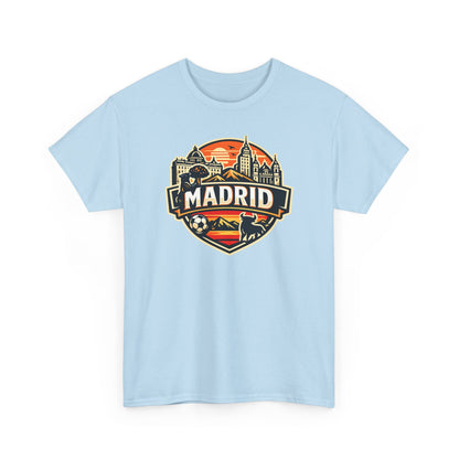 Madrid Skyline Soccer Crest T-Shirt